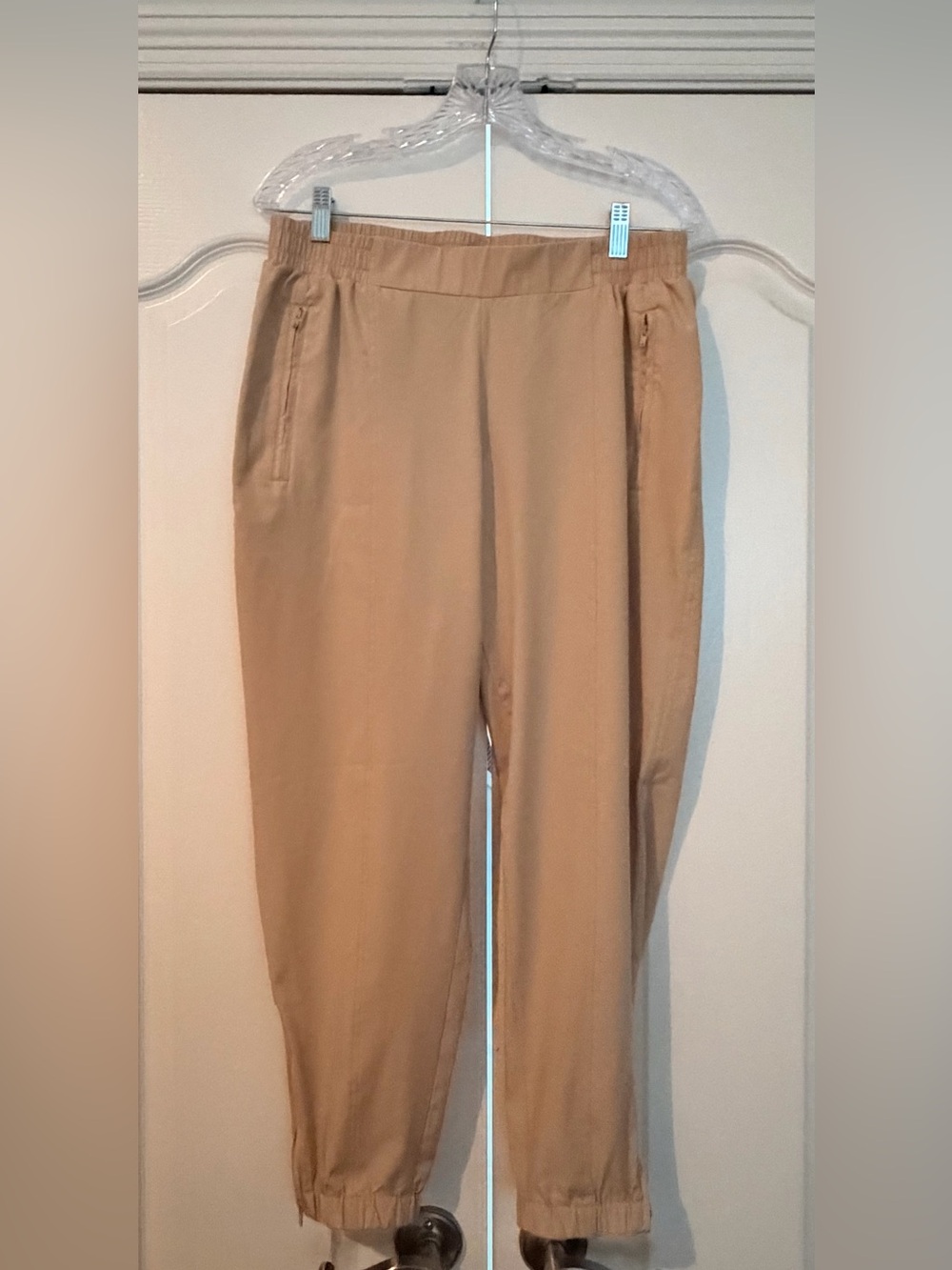 Old Navy Khaki Elastic-Waist Joggers - Picture 2 of 4